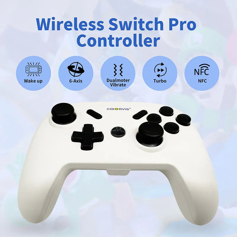 Wireless Switch Pro Controller with Multi-Function